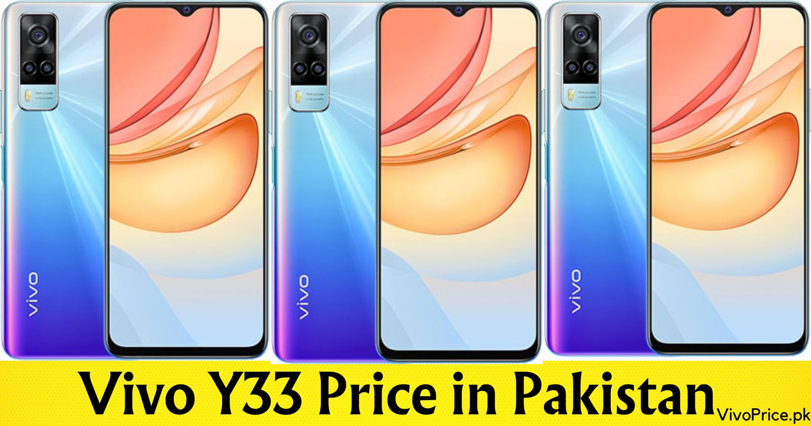 Vivo Y33 Price in Pakistan