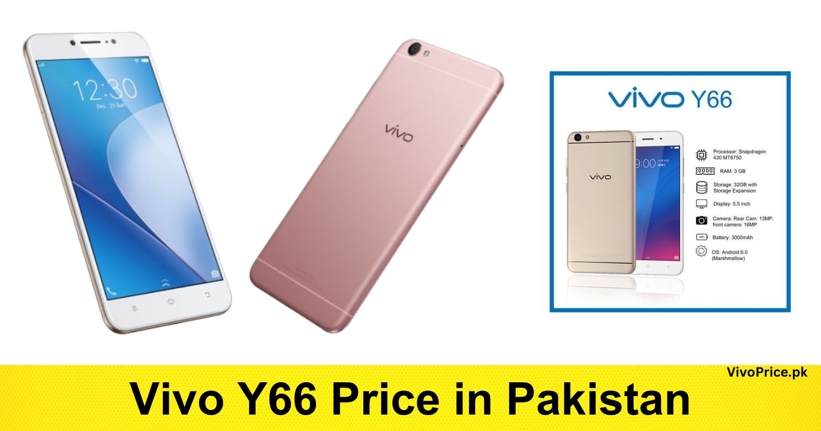 Vivo Y66 Price in Pakistan | VivoPrice.pk