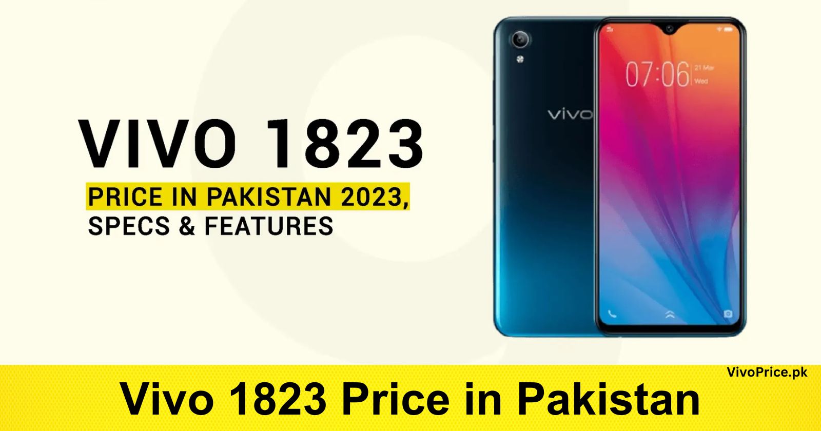 Vivo 1823 Price in Pakistan | VivoPrice.pk