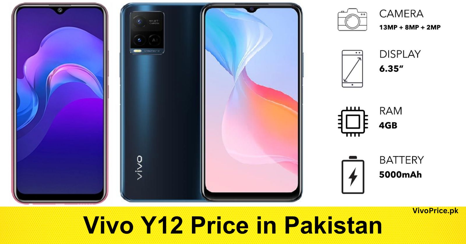 Vivo Y12 Price in Pakistan | VivoPrice.pk