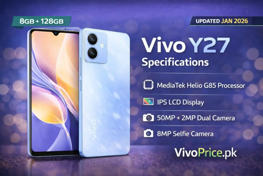 Vivo Y27 Price in Pakistan | VivoPrice.pk