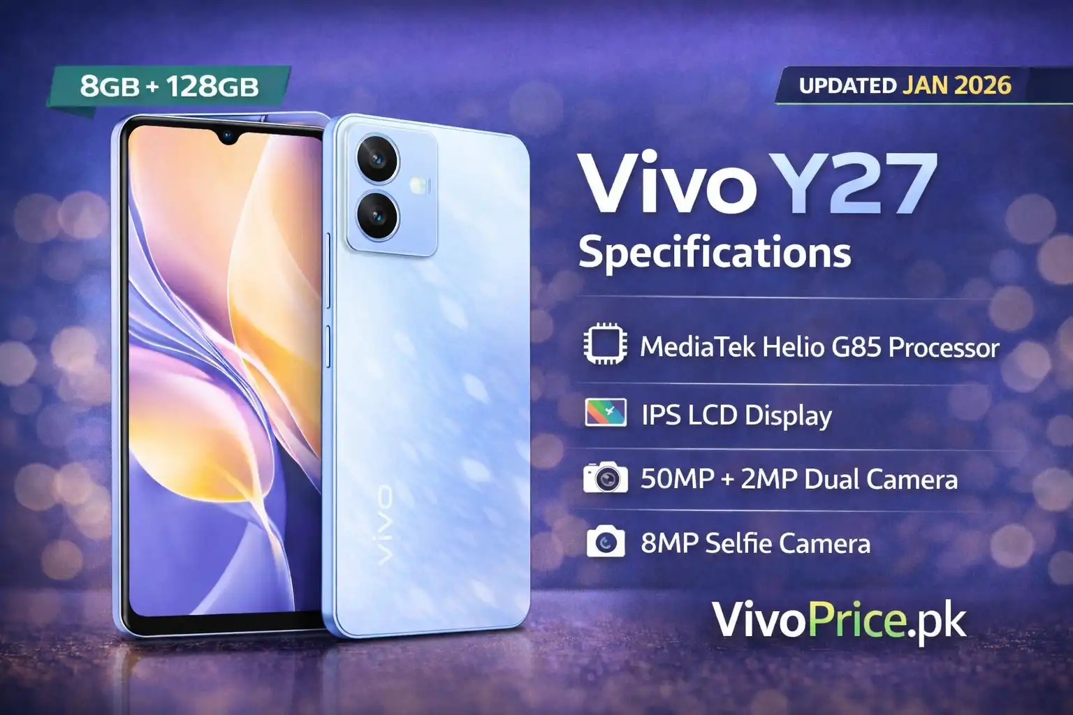 Vivo Y27 Price in Pakistan | VivoPrice.pk