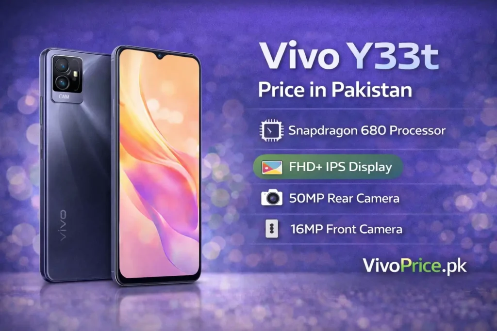 Vivo Y33t Price in Pakistan | VivoPrice.pk